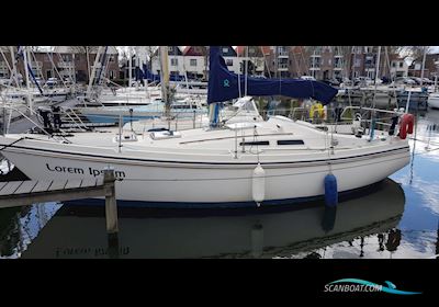 Contest 31 HT Zeilboten 1978, met Volvo Penta motor, The Netherlands