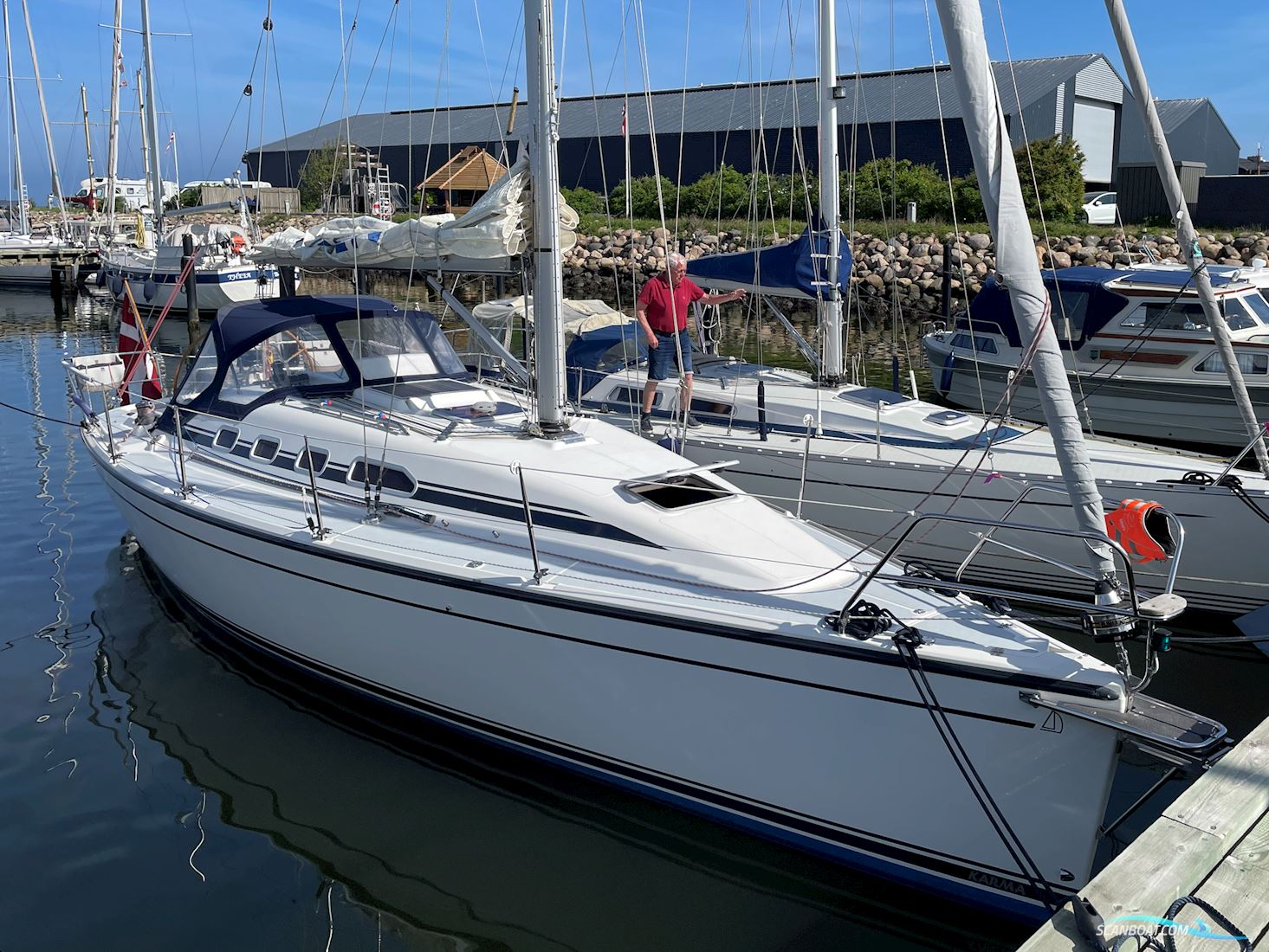 Dehler 34 JV Zeilboten 2005, met Volvo Penta motor, Denemarken