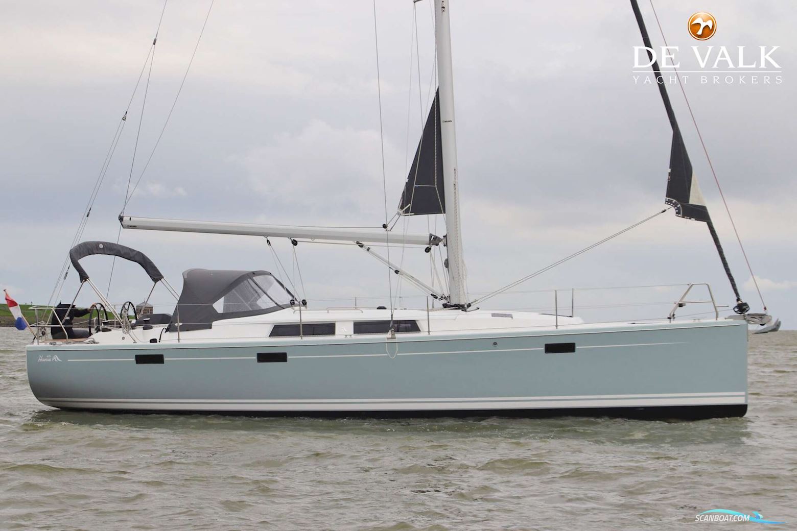 Hanse 415 Zeilboten 2015, met Volvo Penta motor, The Netherlands