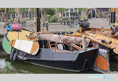 Lemster Zeeschouw Visserman Zeilboten 1985, met Daf motor, The Netherlands