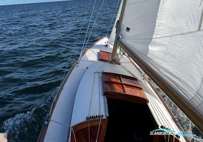 Schärenkreuzer Mälar 25- Klassischer 10m Daysailer Aus Mahagoni, Sehr Guter Zustand, Neue Segel, Trailerbar Zeilboten 1951, Duitsland