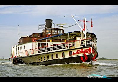 Barge Paddle Boat Arbeitsboot 1911, mit Cummins motor, Niederlande