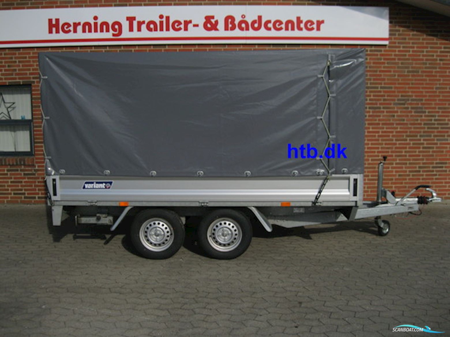 Variant 2018P3 m/Høj Presenning 150 cm | Boat trailer for sale | Denmark |  Scanboat