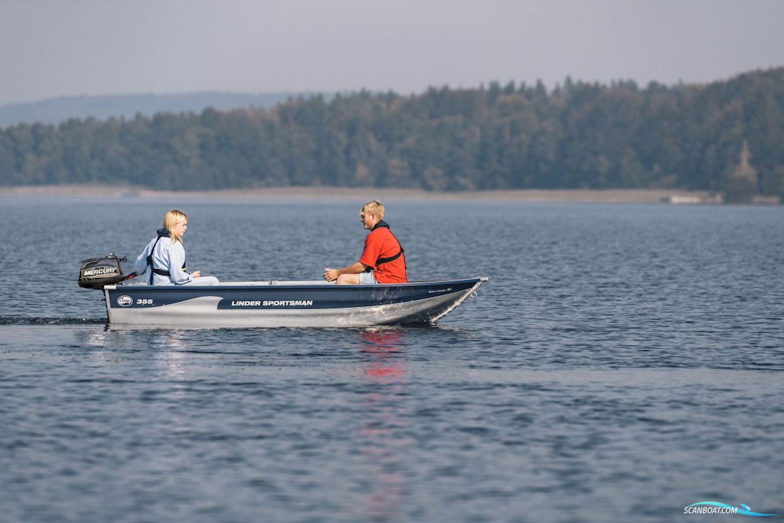 Linder 355 Sportsman Dinghy 2024, met Motor Kan Til Købes motor, Denemarken