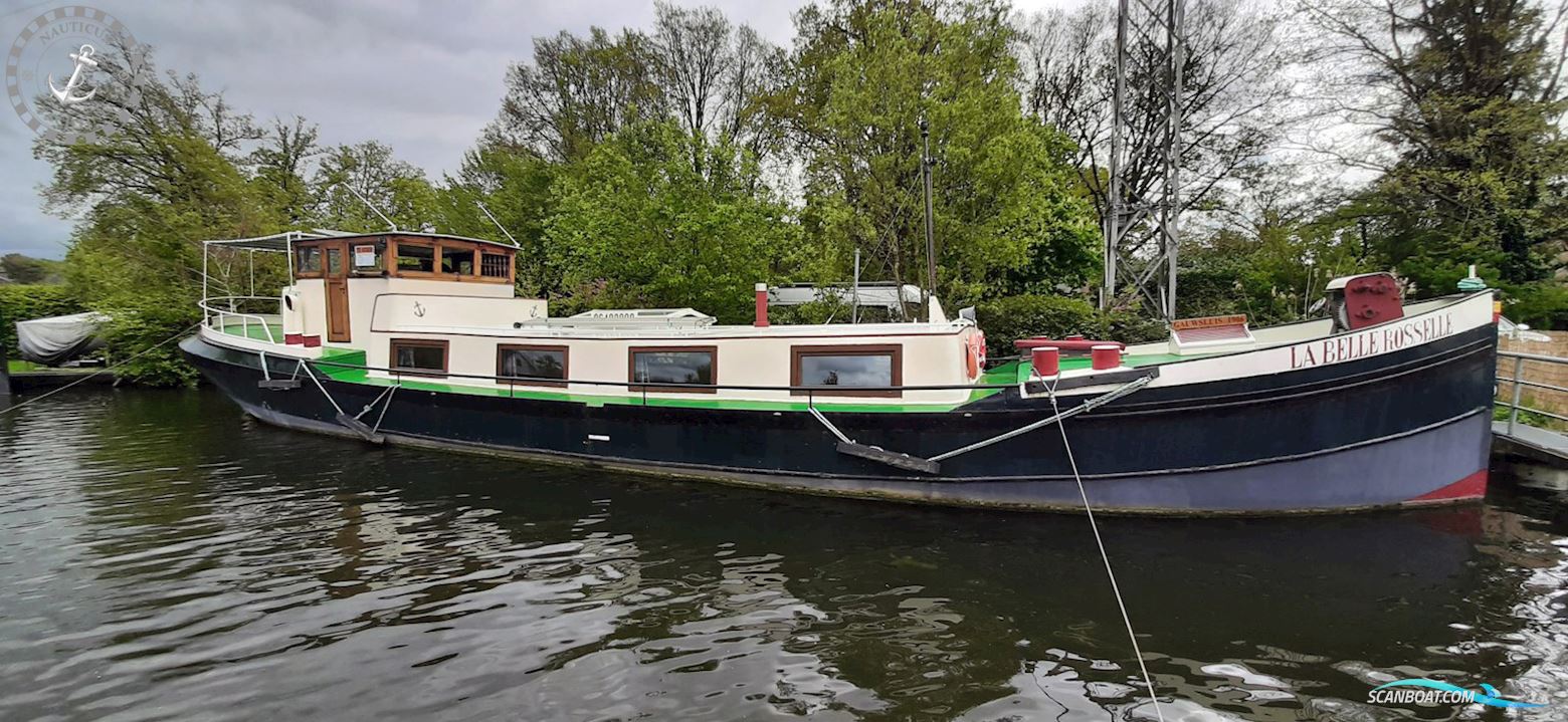 Gouwsluis Luxemotor 20m Hausboot / Flussboot 1906, mit Perkins motor, Belgien