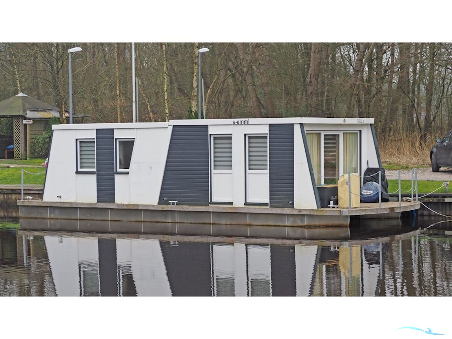 Houseboat 1250 Hus- / Bobåd / Flodbåd 2019, med Mercury motor, Tyskland