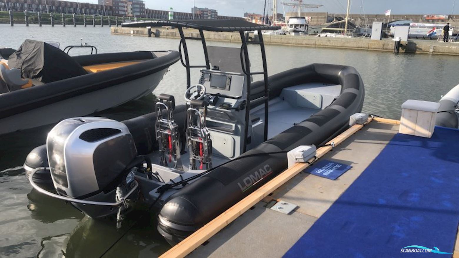 Lomac 760 Club HD Pro Inflatable / Rib 2023, with Honda engine, The Netherlands
