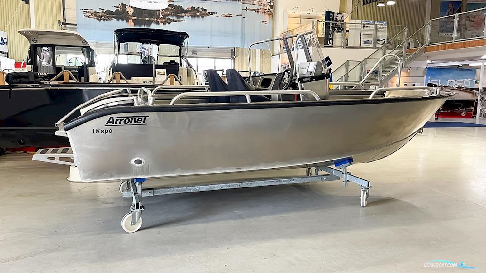 ARRONET 18 SPO Motor boat 2023, with Suzuki engine, Sweden