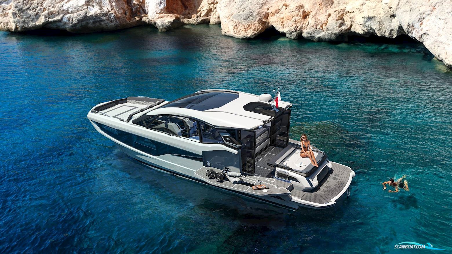 Galeon 435 Gti Motor boat 2024, with Twin Volvo D6 Ips 650 engine, Denmark