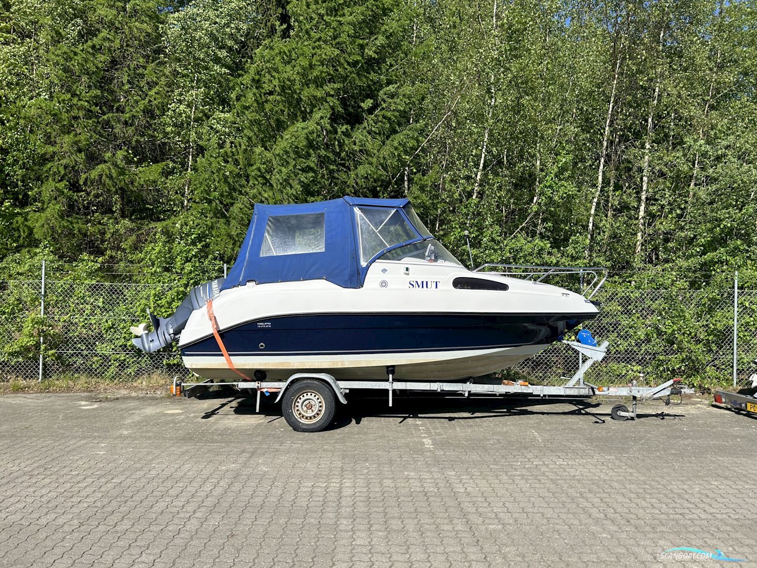 Galeon Galia 530 Cabin med trailer Motor boat 2001, with Yamaha  engine, Denmark
