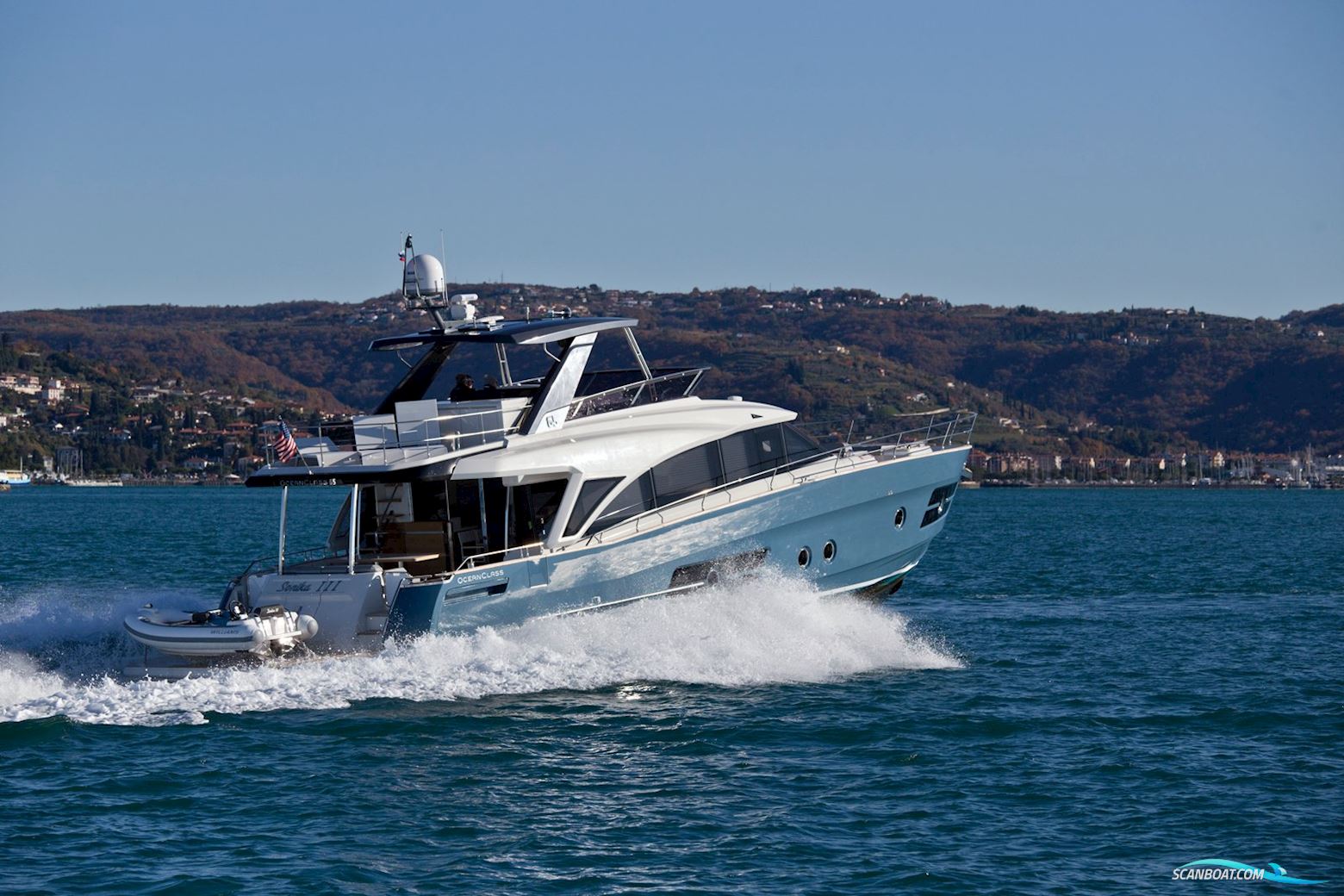 Greenline 65 OC Motor boat 2020, with 2 x Cat 12.9 L engine, Denmark