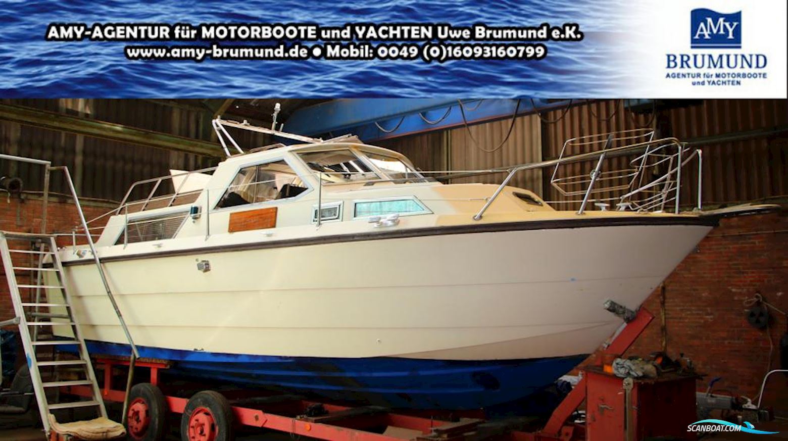 Marieholm Cardinal 28 - an Bastler! | Motor boat for sale | Germany |  Scanboat