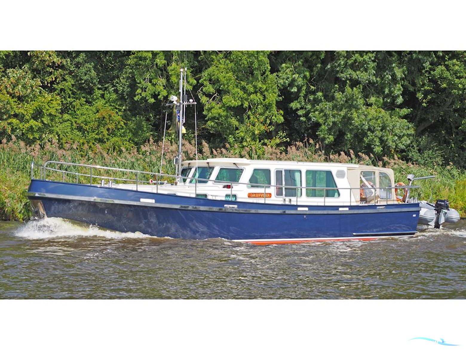 Rondspant Stevenvlet 45 VE Motor boat 2011, with Perkins Sabre M225 engine, The Netherlands