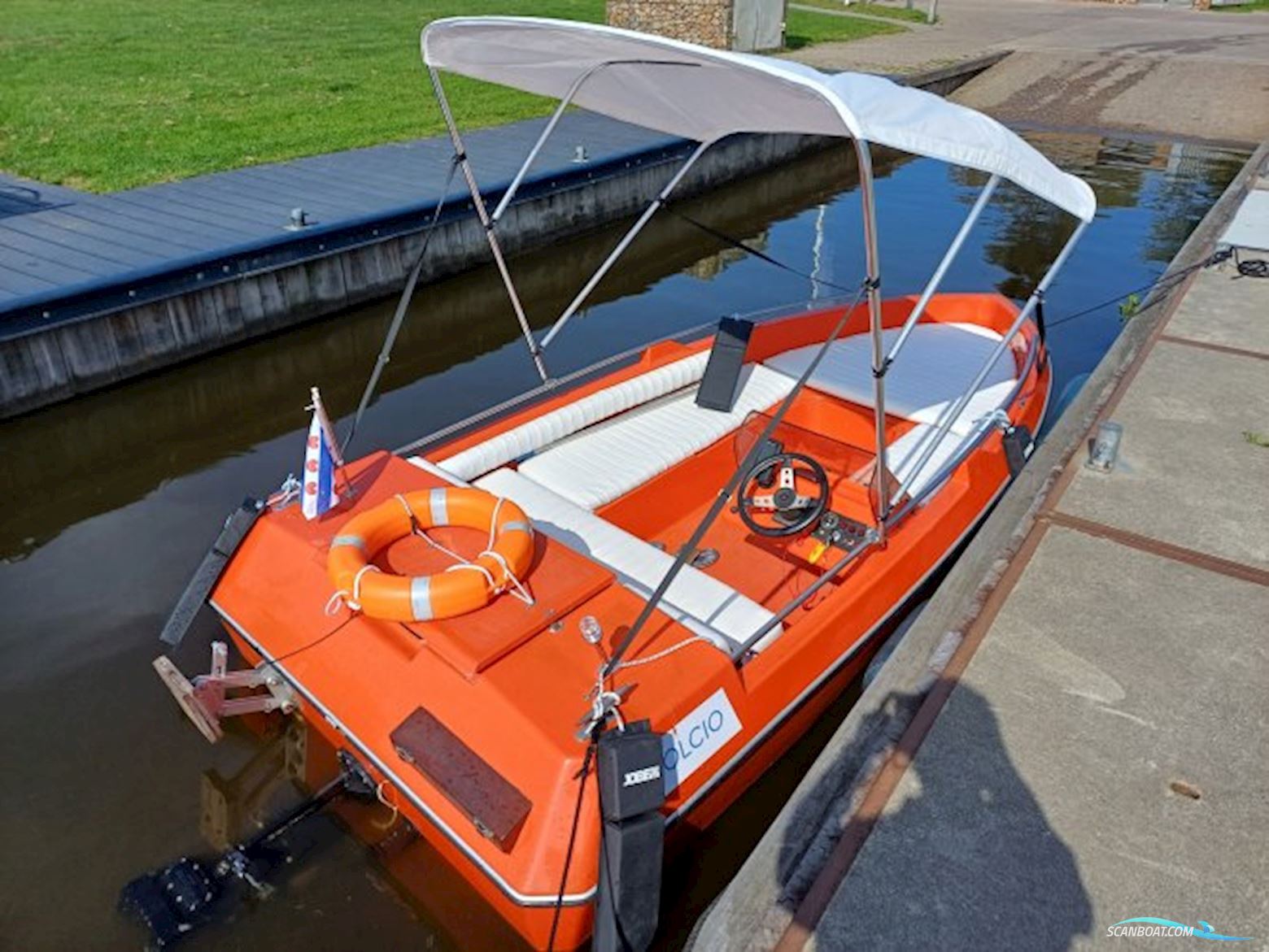 Solcio Jet SP Motor boat 1975, with Fiat engine, The Netherlands