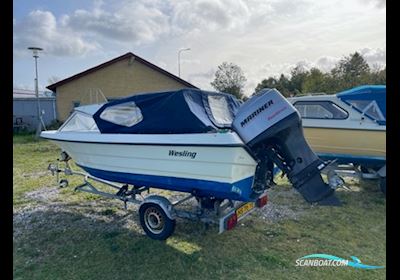 Westling Hardt Top Med Mariner 90 hk 4-Takt Motor boat 2024, with Mariner engine, Denmark