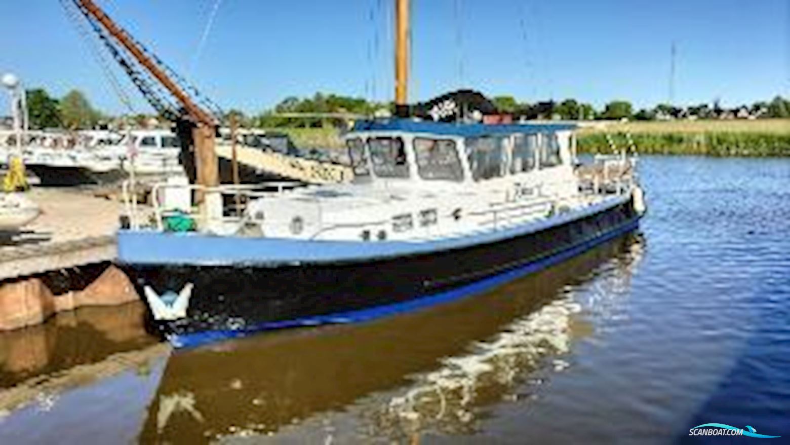 Ex-Werkboot 13.25 Motorbåd 1960, med Ford Lehman motor, Holland