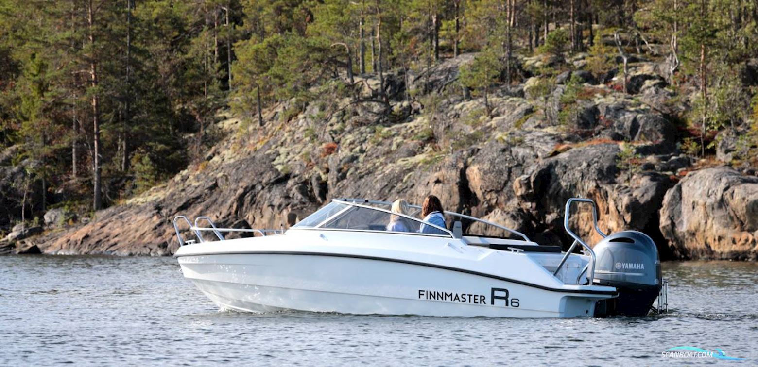 Finnmaster R6 Motorbåd 2024, med Yamaha F150XB motor, Danmark