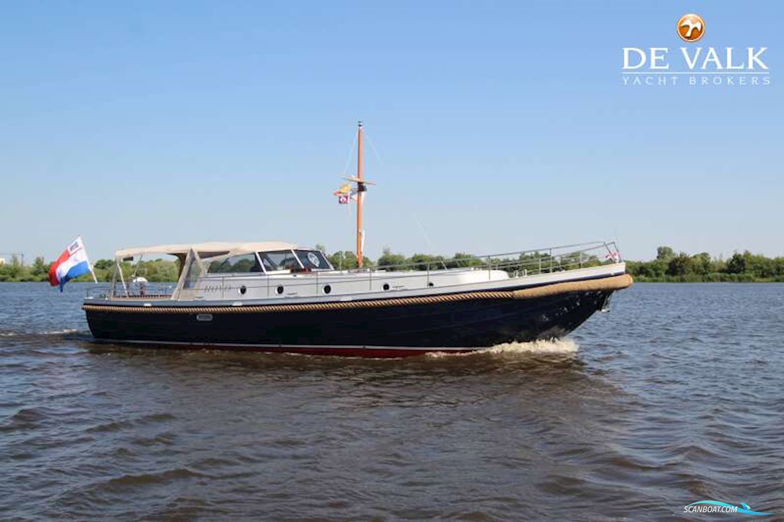 Borndiep 1385 Motorbåt 2022, med Nanni motor, Holland