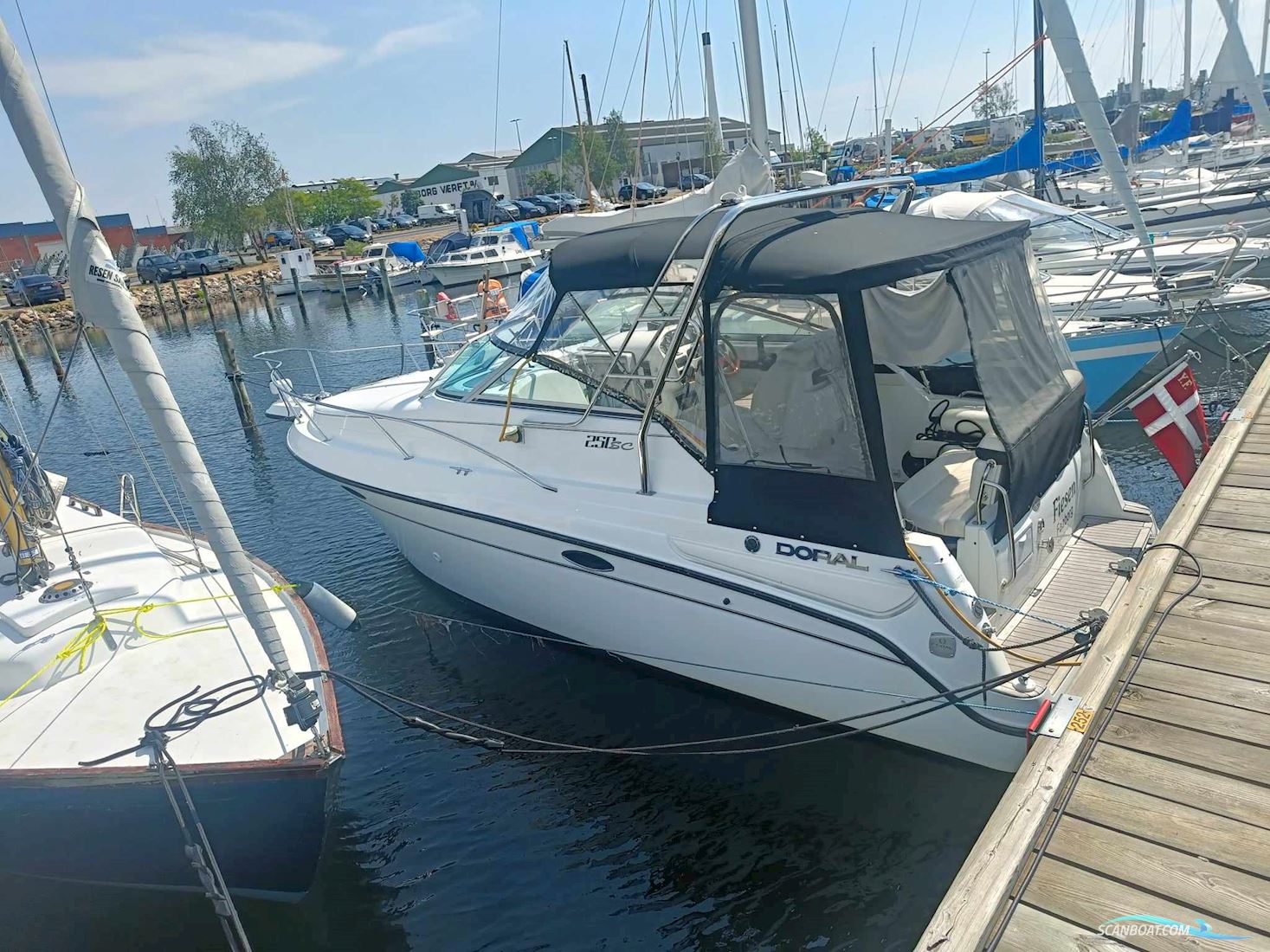 Doral 250 SC Motorbåt 1996, med Mercruiser 5.0 V8 motor, Danmark