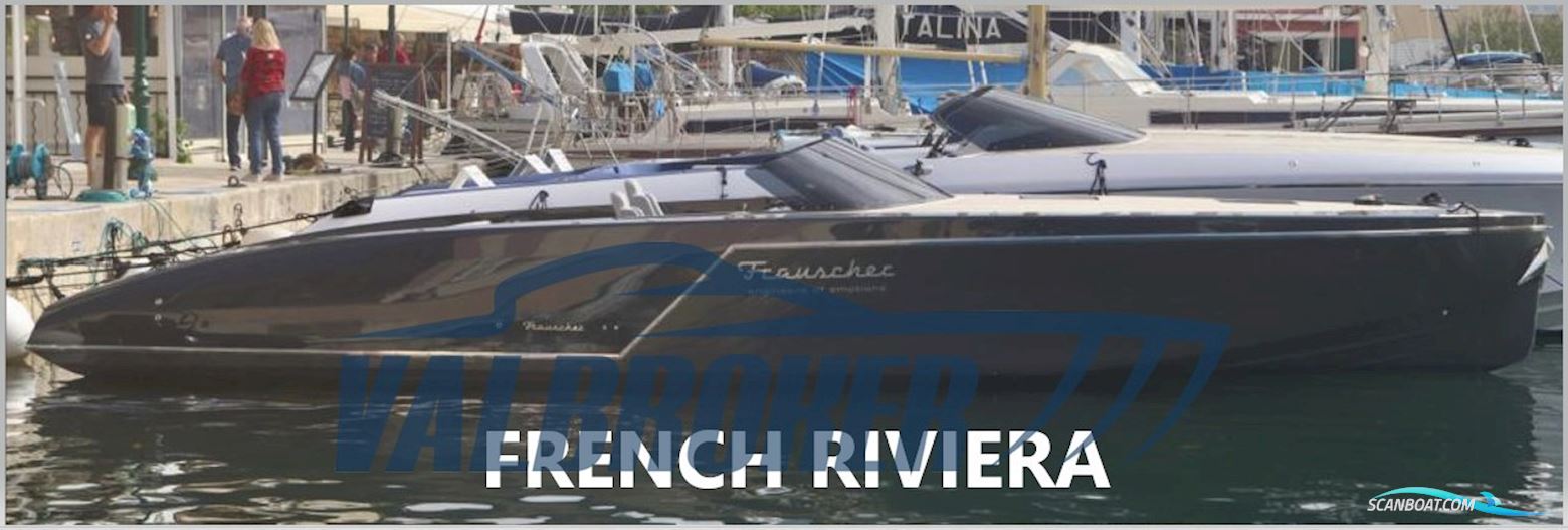 Frauscher 1017 GT Motorbåt 2021, med Volvo Penta V8 motor, Frankrike