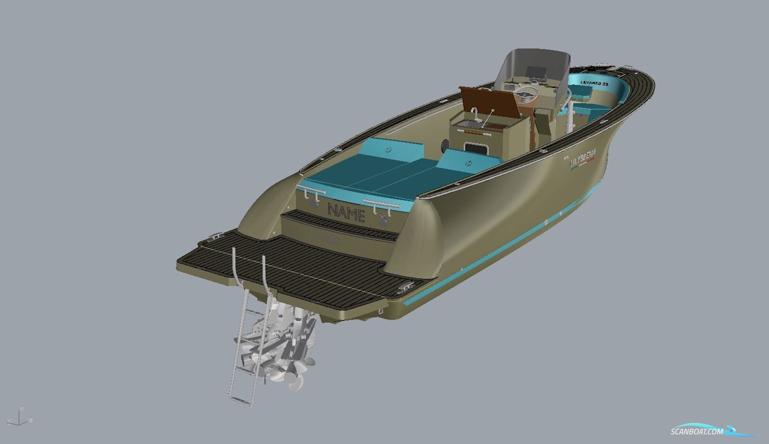 Lilybaeum Levanzo 28 Motorbåt 2024, med Mercruiser motor, Holland