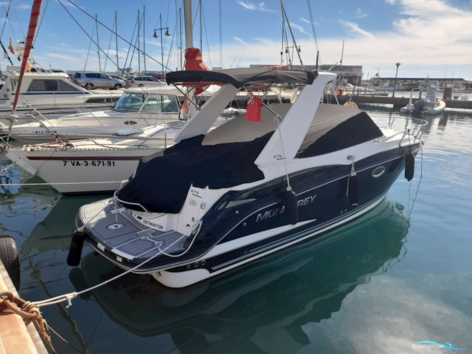 Monterey 275 Scr Motorbåt 2016, med Mercruiser 377Mag 6.2L V8 motor, Spanien