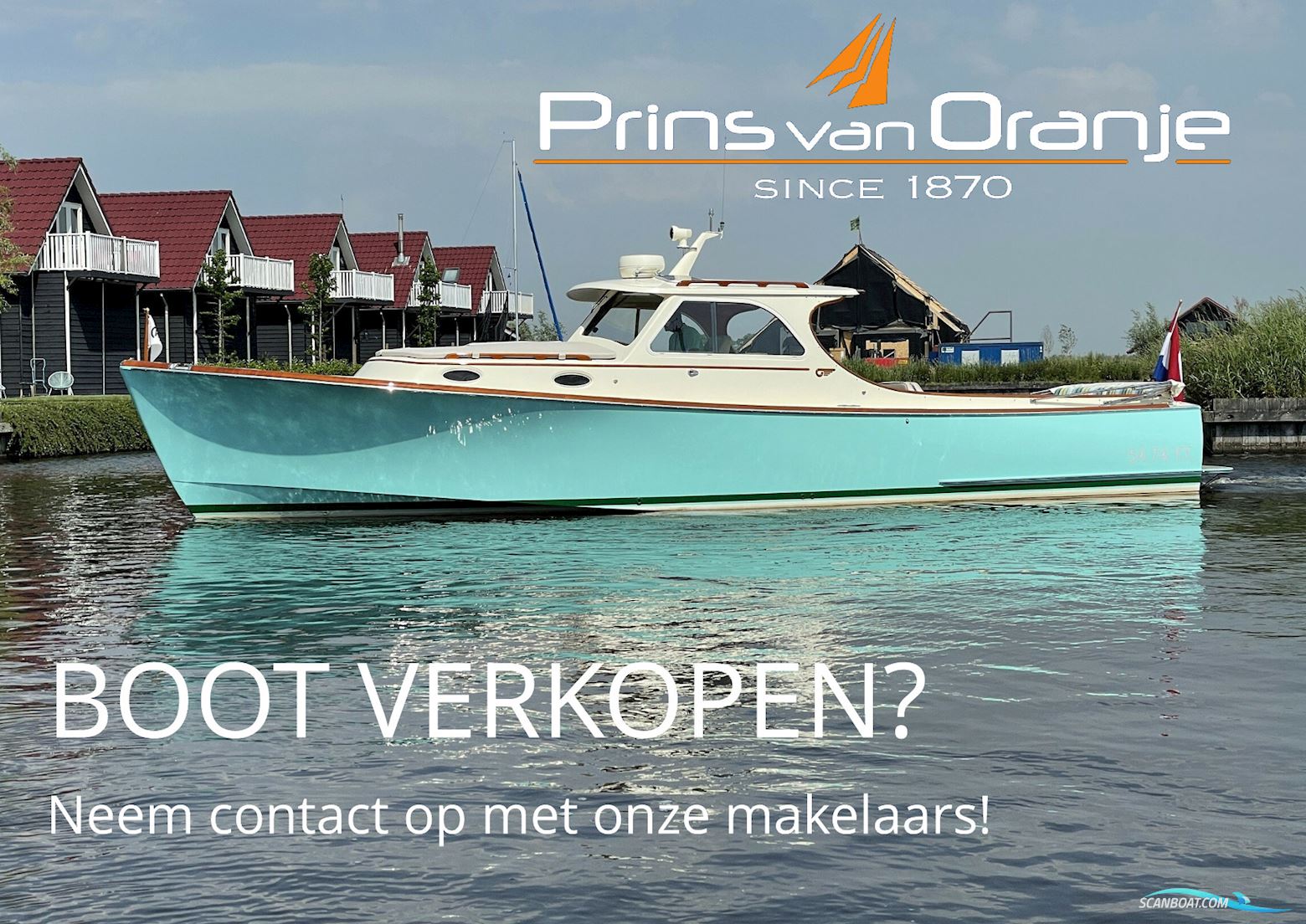 Verkoop Uw Boot Via Prins Van Oranje Jachtbemiddeling! Motorbåt 2023, Holland