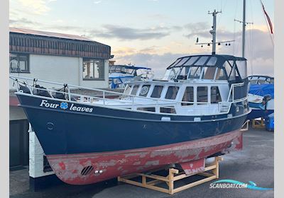 Altena Kotter 1275 Motorboat 1980, with Scania engine, The Netherlands