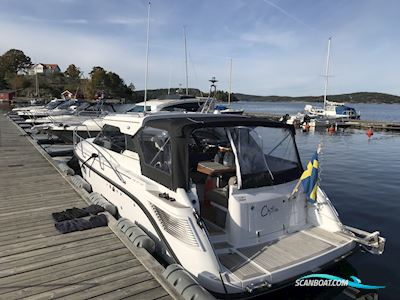 Aquador 27 HT Motorboat 2017, with Mercury Diesel V6-260 hk engine, Sweden