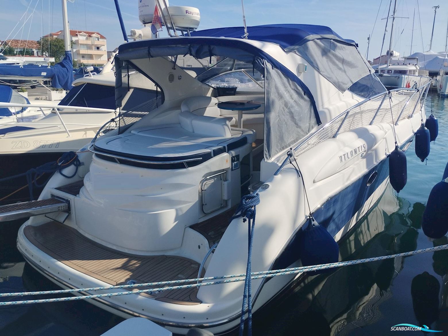 Atlantis 42 Motorboat 2006, with Volvo Penta engine, Croatia