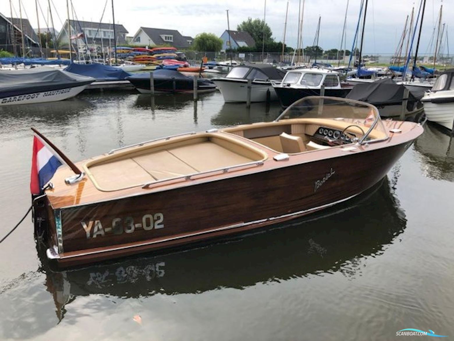 Boesch 580 Motorboat 1971, with Boesch Marine engine, The Netherlands