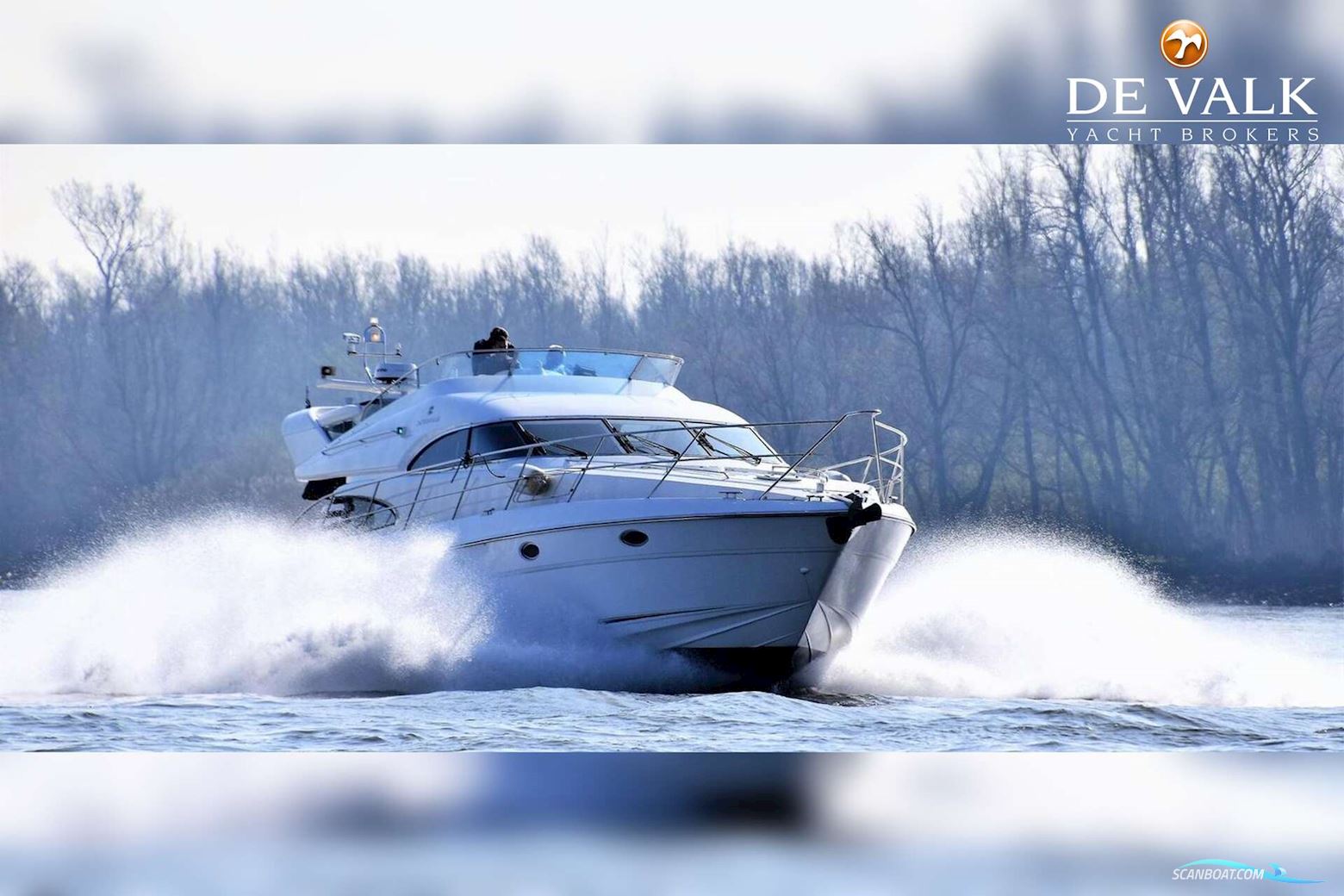 Fairline Squadron 55 Motorboat 2001, with Volvo Penta engine, The Netherlands