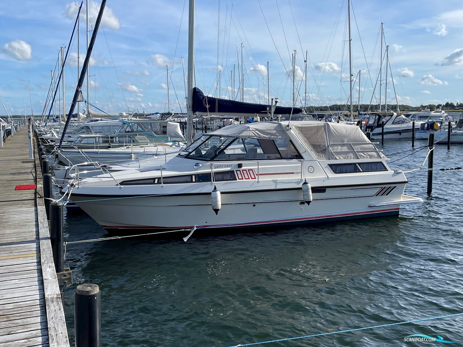 Fjord 880 AC Motorboat 1986, with Volvo Penta engine, Denmark