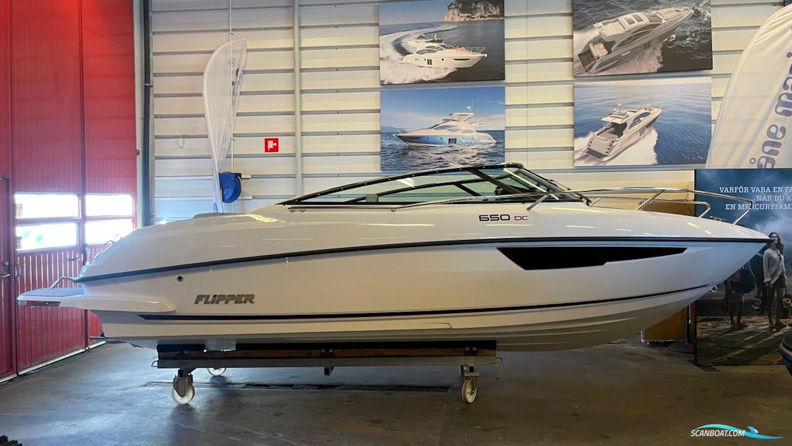 Flipper 650 DC Motorboat 2023, with Mercury engine, Sweden