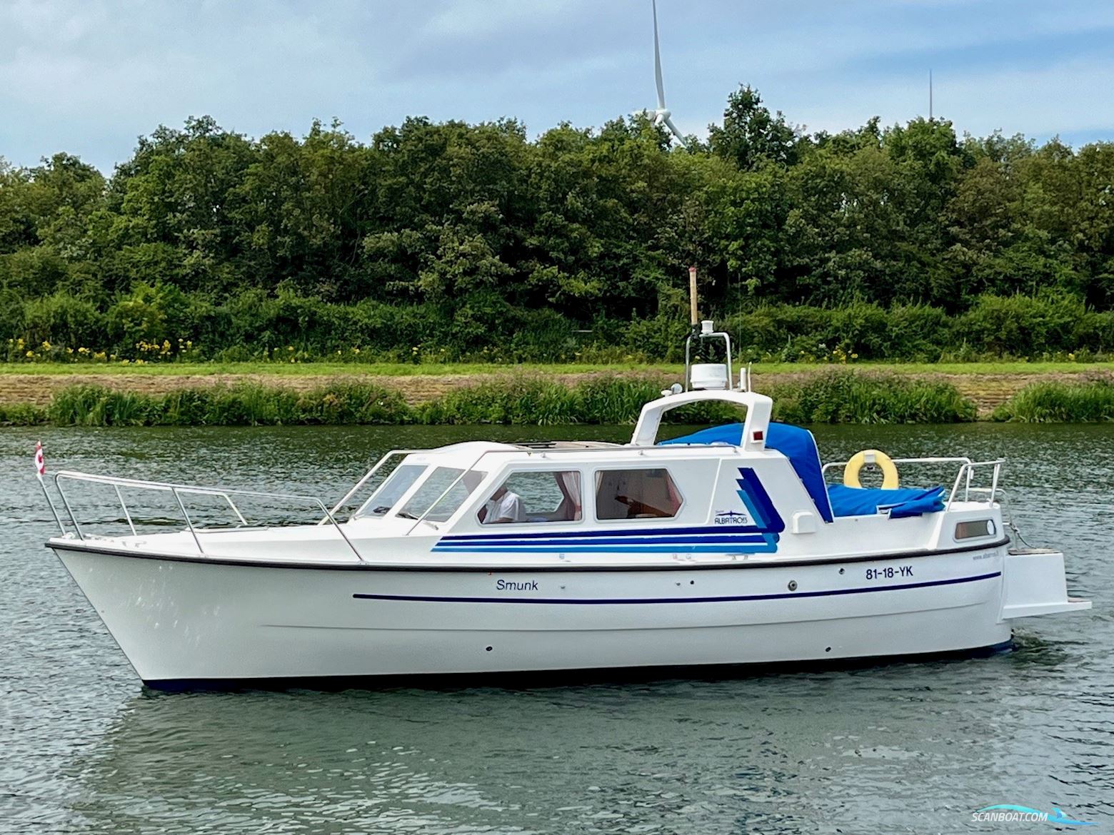 Flying Albatross 871 Motorboat 2005, with Yanmar engine, The Netherlands