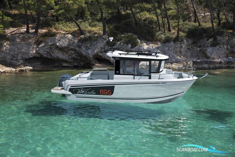 Jeanneau Merry Fisher 695 Sport Motorboat 2022, with Yamaha F150LB engine, Denmark