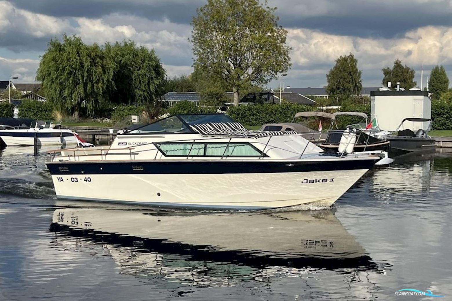 Sport Slickcraft Usa Chantier Amf Speedcruiser Motorboat 1984, with Mercruiser engine, The Netherlands