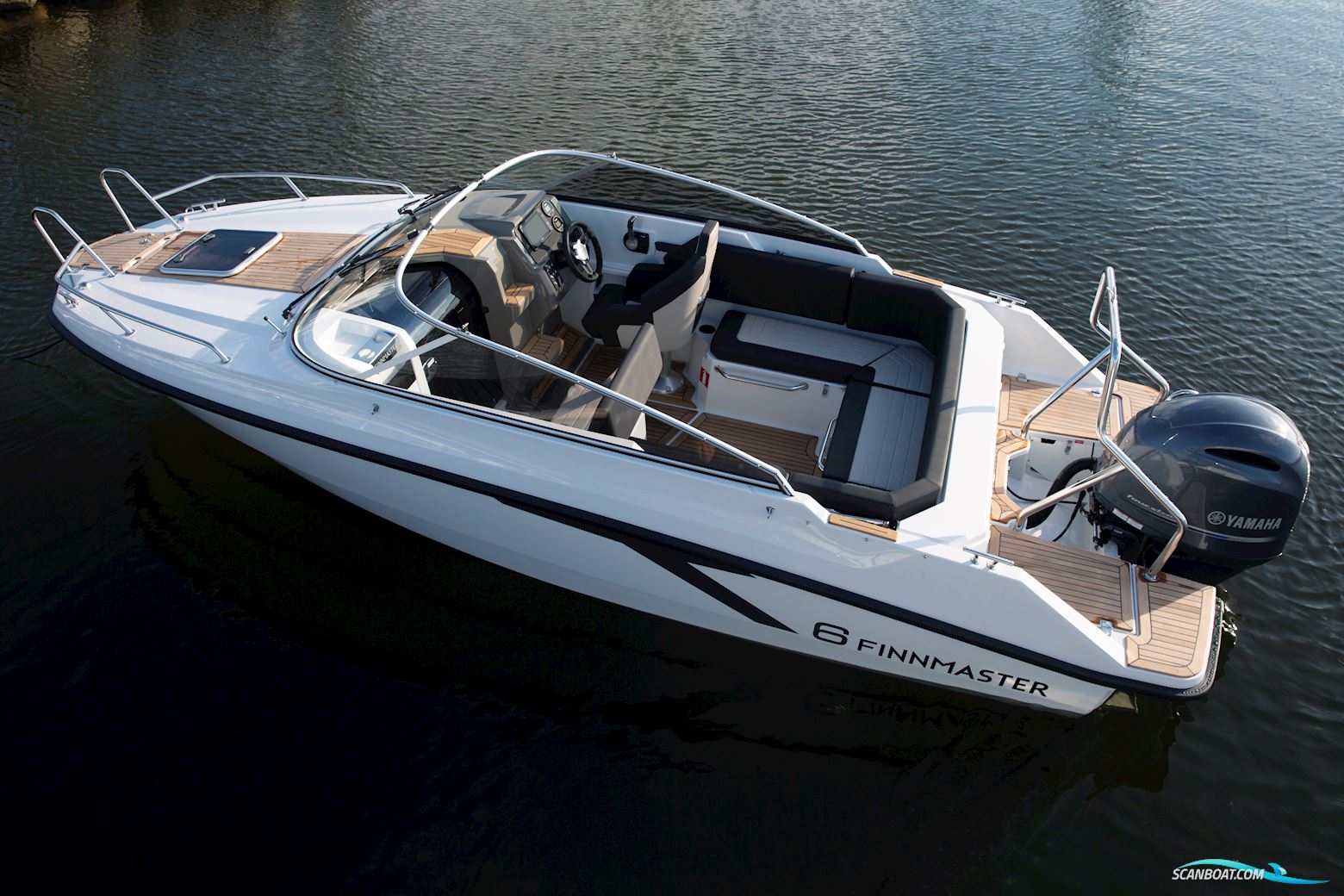 Finnmaster T6 Motorboot 2022, mit Yamaha  F150Xca motor, Dänemark