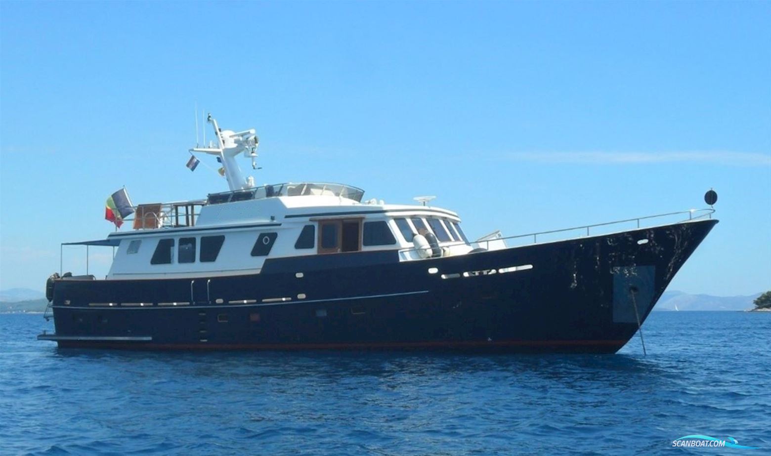 Leeraner 21,60 - Stahljacht - 1993 Motorboot 1993, mit Caterpillar 6 Zylinder Diesel motor, Kroatien