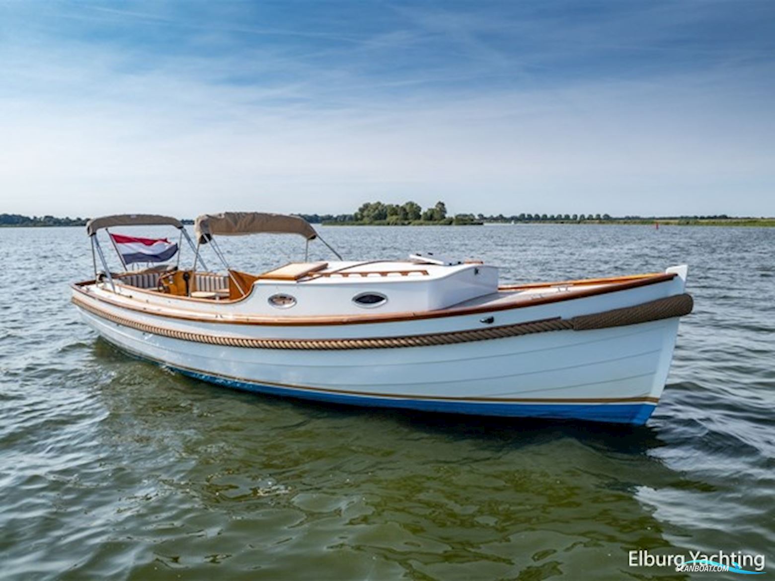 33,3ft. Custombuilt Cabinsloep  Motorboten 2008, The Netherlands