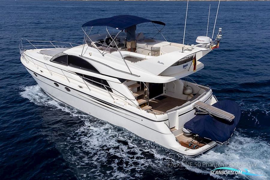 Fairline Phantom 50 Motorboten 2006, met Volvo Penta D 12 motor, Spain