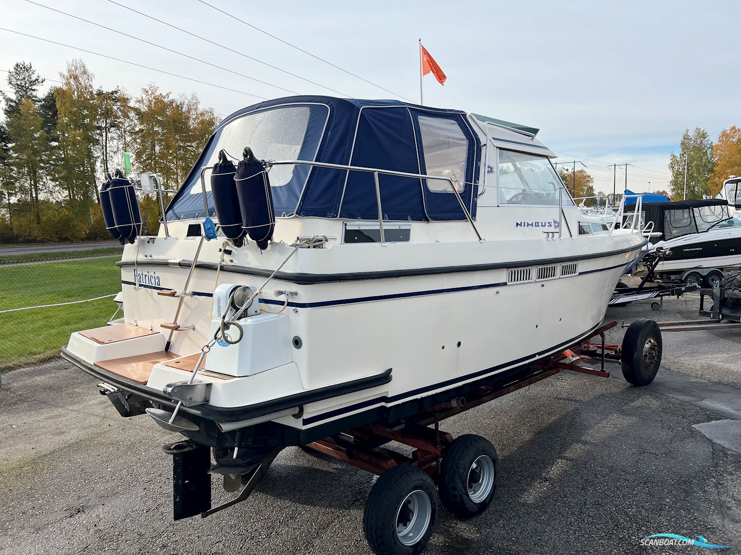 Nimbus 3000 Motorboten 1985, met Volvo Penta Diesel Tamd 40 B motor, Sweden