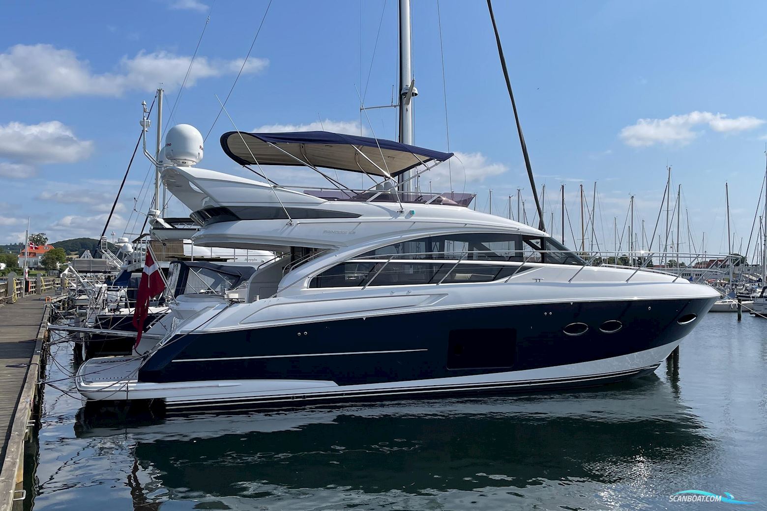 Princess Yachts 52 Motorboten 2017, Denemarken