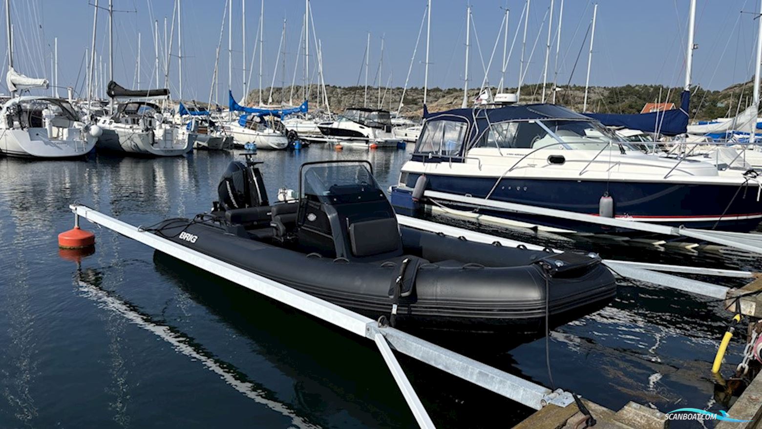 Brig Eagle 6,7 Rubberboten en ribs 2022, met Mercury F200 motor, Sweden