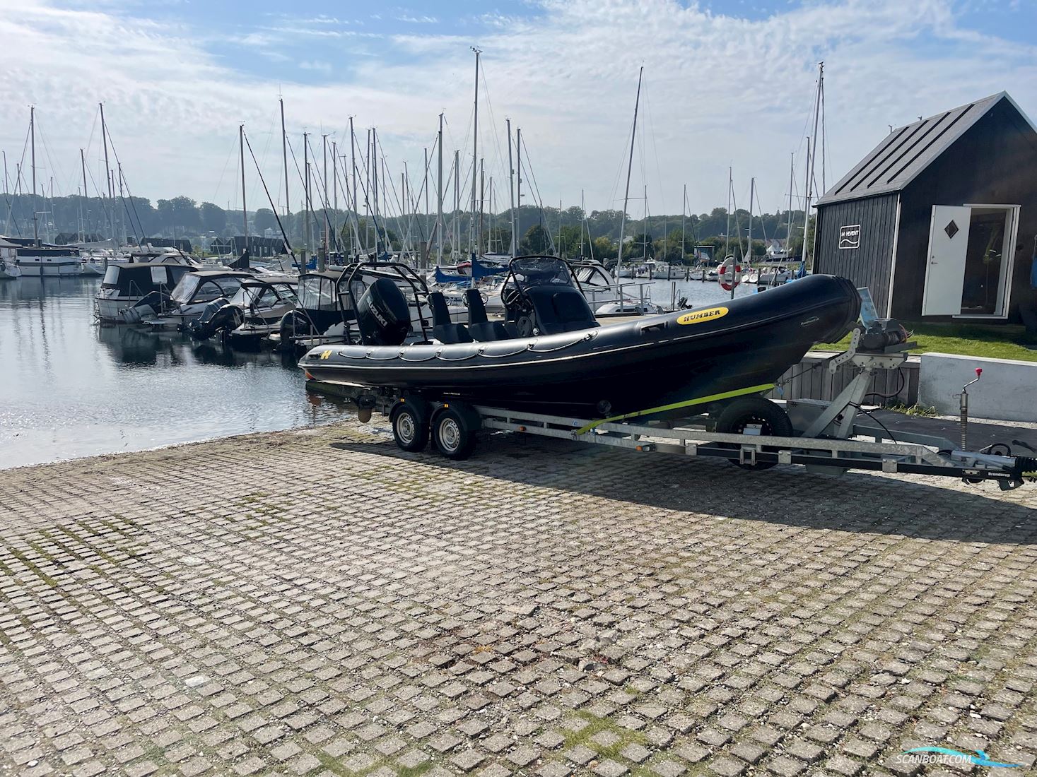 Demo Humber 800 Ocean Pro Rubberboten en ribs 2023, met Suzuki motor, Denemarken