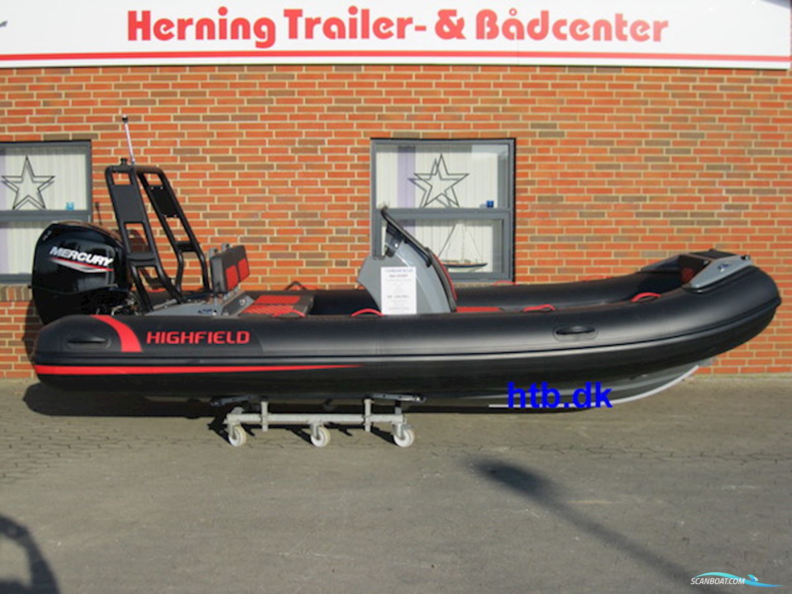 Highfield 460 Sport m/Mercury F60 hk Elpt Efi 4-Takt - Kampagne ! Rubberboten en ribs 2024, Denemarken