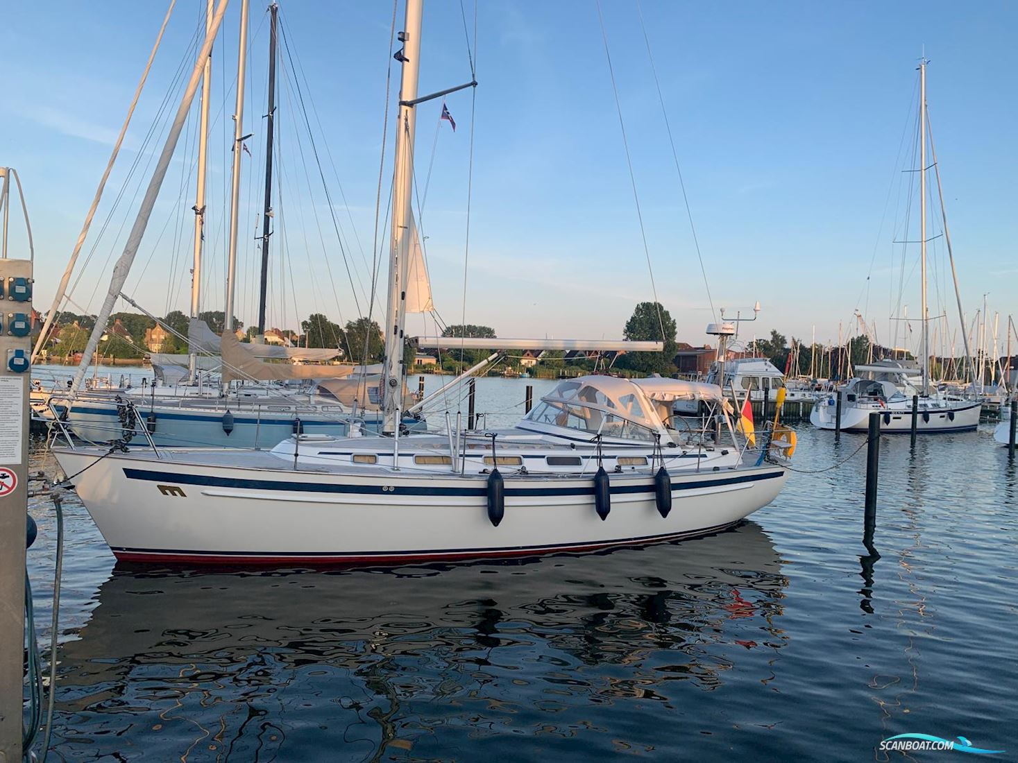 Malö 37 Sailing boat 2009, with Yanmar 3JH4E engine, Germany