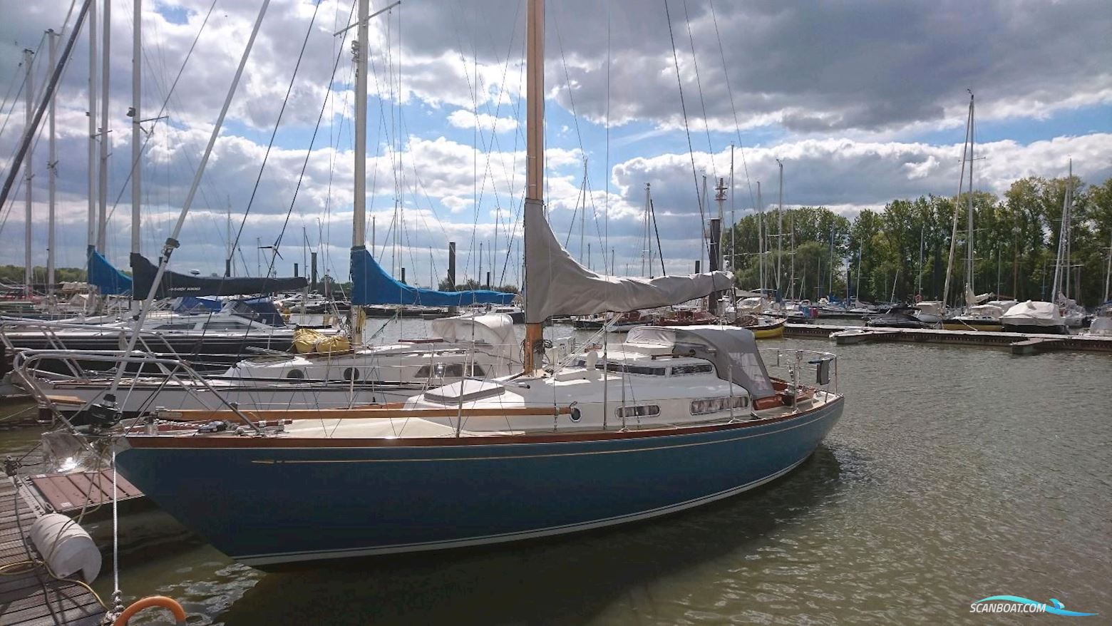 Asmus KG Yachtbau Hanseat 68 Sailingboat 1968, with Yanmar engine, Germany