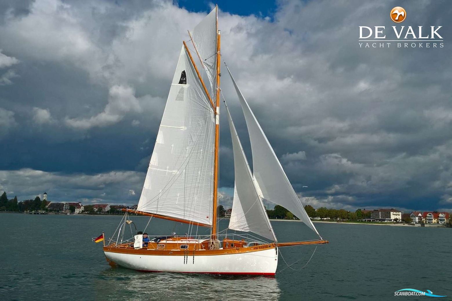 Gaffel-Cutter 31.8 Sailingboat 2014, with SOLE engine, Italy