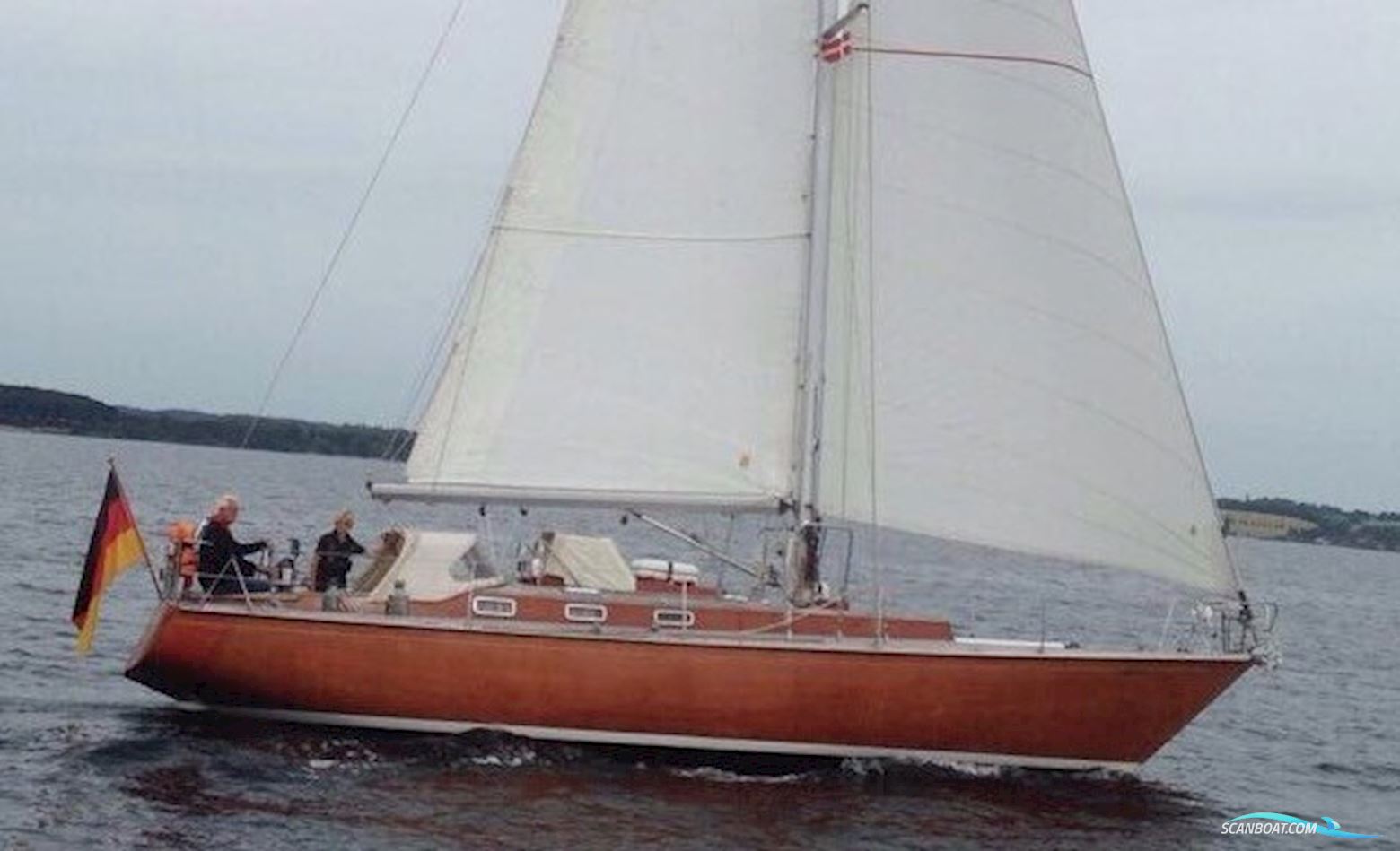 Hatecke 42 Sailingboat 1975, with Volvo Penta MD22P engine, Germany